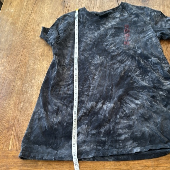 Empyre from Zumies Women's Sloane Dragon Black Tie Dye T-shirt Size Small - Picture 5 of 6